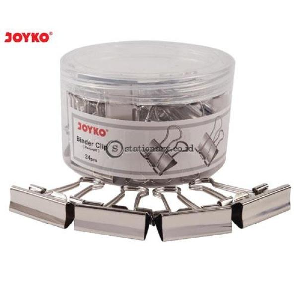 Joyko Binder Clip Penjepit Kertas Silver 111Sl (1 Drum 48Pcs) Office Stationery