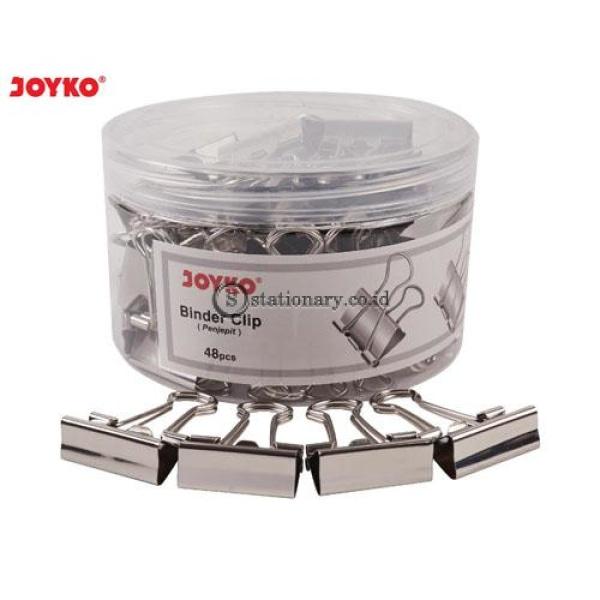 Joyko Binder Clip Penjepit Kertas Silver 155Sl (1 Drum 24Pcs) Office Stationery