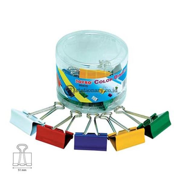 Joyko Binder Clip Warna 260 Cd Office Stationery