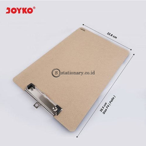 Joyko Clipboard Hard Board Potrait A4 (35.5 X 22.8 1.1Cm) Clb-64 Office Stationery