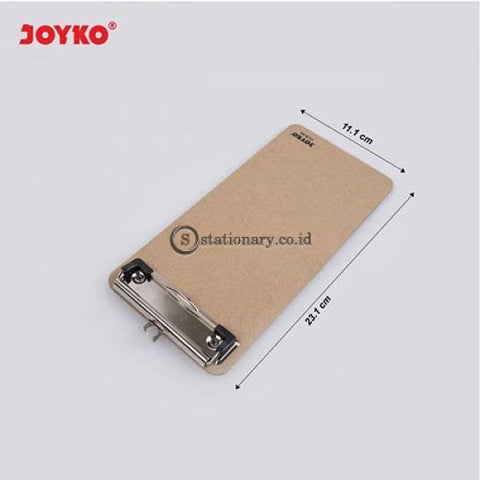 Joyko Clipboard Hard Board Potrait Menu (23.1 X 11.1 1.1Cm) Clb-65 Office Stationery