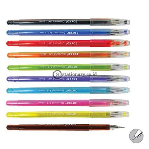 Joyko Color Gel Pen Diamond Art 0.5Mm Gpc-301~312 Office Stationery
