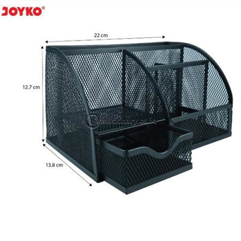 Joyko Desk Set Keranjang Besi (13.8X22X12.7Cm) Ds-22 Office Stationery