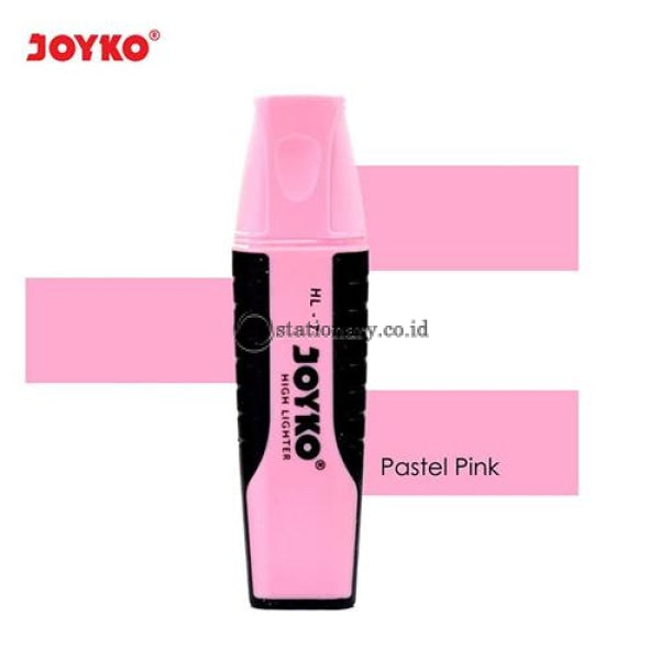 Joyko Highlighter Grip Pastel Color Pink Hl-7 Office Stationery Lain -