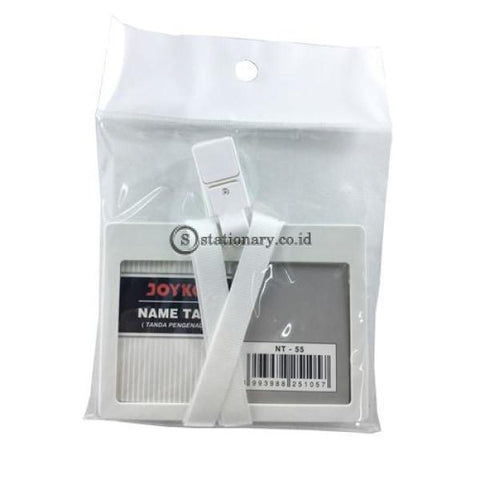 Joyko Id Card Name Tag With Landyard 54X90Mm Landscape Nt-55 White Office Stationery
