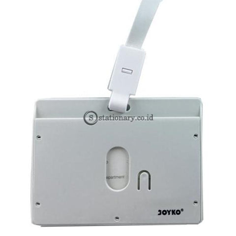 Joyko Id Card Name Tag With Landyard 54X90Mm Landscape Nt-55 White Office Stationery