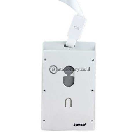 Joyko Id Card Name Tag With Landyard 54X90Mm Potrait Nt-51 White Office Stationery
