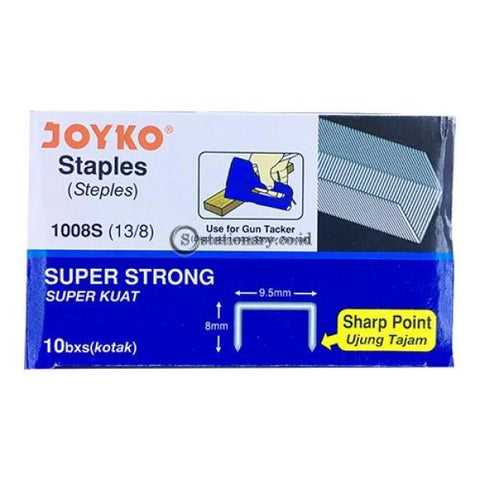 Joyko Isi Staples Gun Tacker 1008S 13/8 Inch Office Stationery