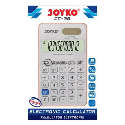 Joyko Kalkulator 12 Digit Check Correct Cc-38 Office Stationery