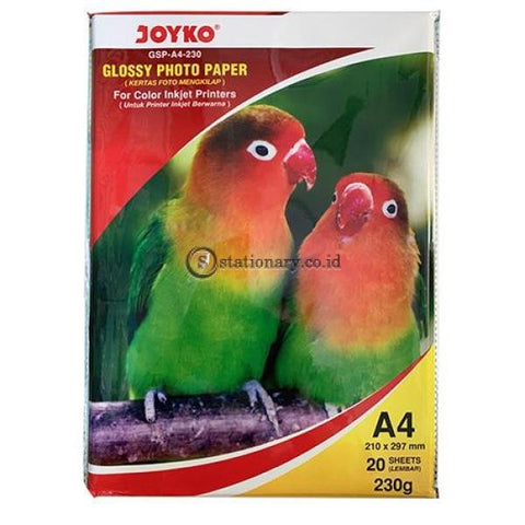 Joyko Kertas Foto Glossy Paper A4 Gsp-A4-230Gr Office Stationery