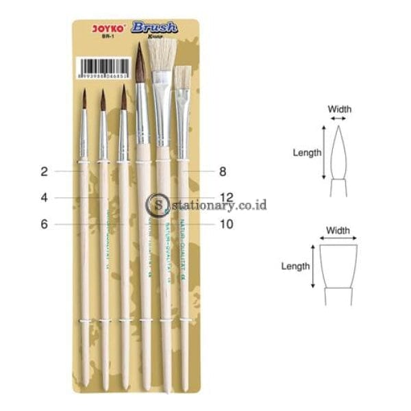 Joyko Kuas Lukis Br-1 Office Stationery