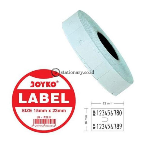 Joyko Label Harga 2 Baris Lb-P2Ln (2 Baris) Office Stationery Equipment