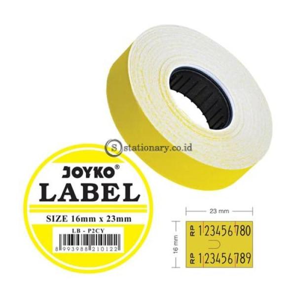 Joyko Label Harga Warna 2 Baris Lb-P2Cy (2 Baris) Office Stationery