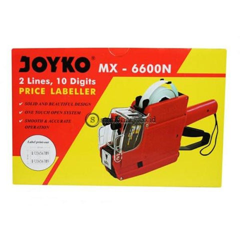 Joyko Mesin Label Harga Labeller MX-6600N (10 digits, 2 lines, angka angka)