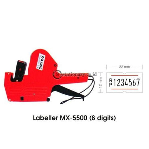 Joyko Mesin Label Harga Labeller MX-5500M (8 digits, 1 lines, angka)