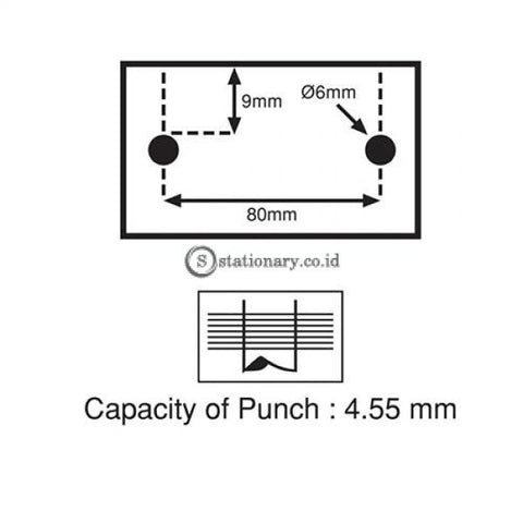 Joyko Pembolong Kertas Heavy Duty Punch P-95 Office Stationery