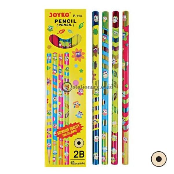 Joyko Pensil Kayu 2B Animal P-114 Office Stationery