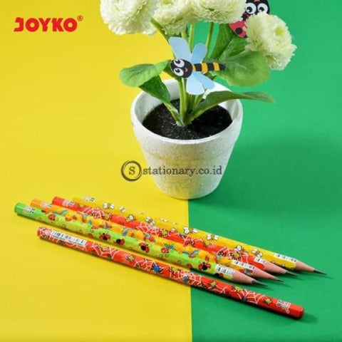 Joyko Pensil Kayu 2B Bug Land P-106 Office Stationery
