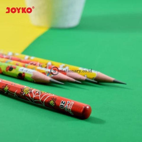 Joyko Pensil Kayu 2B Bug Land P-106 Office Stationery