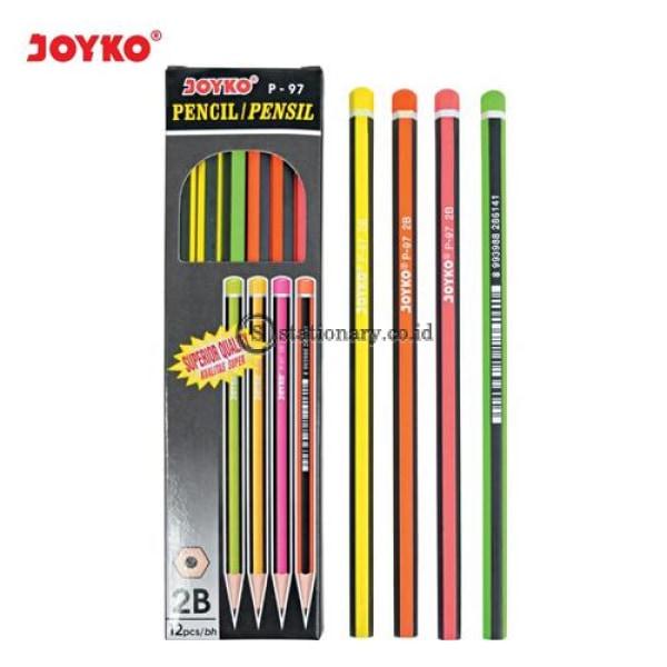 Joyko Pensil Komputer 2B P-97 Office Stationery Lain -