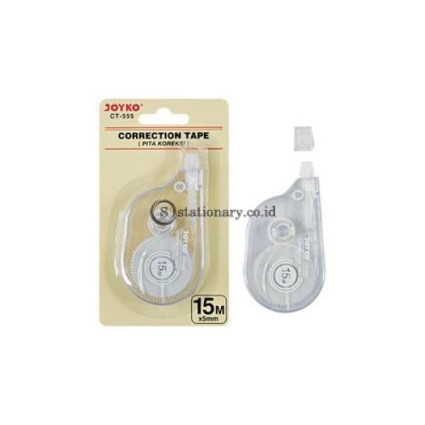 Joyko Pita Koreksi Correction Tape Ct-555 (Transparant Barrel) Office Stationery