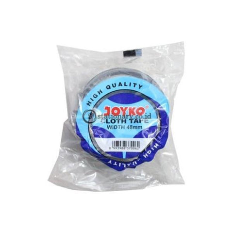 Joyko Plakban Kain Cloth Tape Hitam 2 Inch (48mm x 15 yard) Blue Core