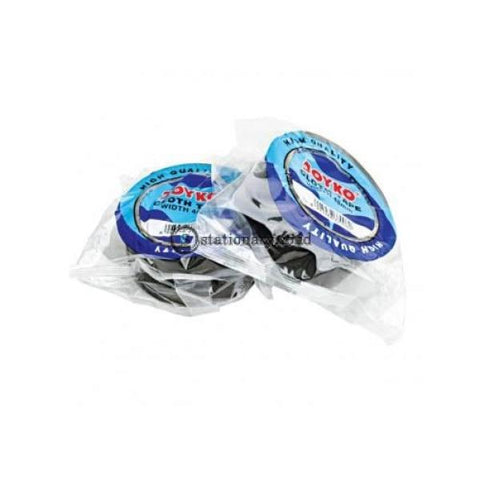 Joyko Plakban Kain Cloth Tape Hitam 2 Inch (48mm x 15 yard) Blue Core