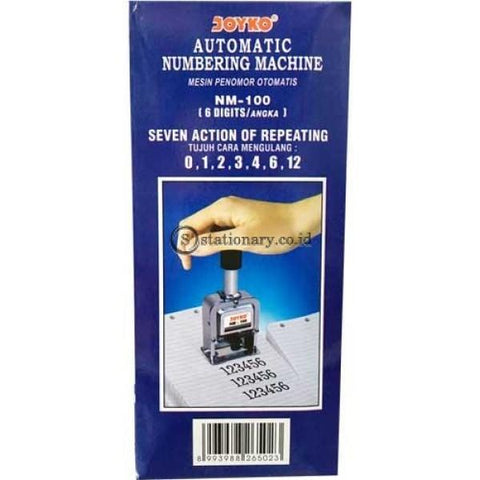Joyko Stempel Otomatis 6 Digit Nm-100 Office Stationery