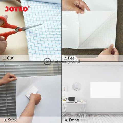 Joyko Whiteboard Sticker PVC Material 45 x 200cm WBSK-150