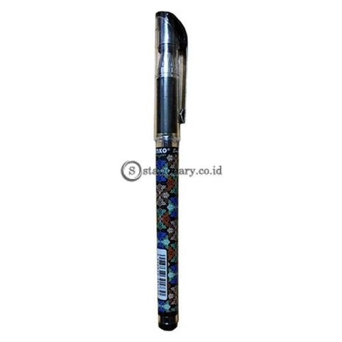 Kenko Ballpoint Easy Gel Premium Batik Signature 1.0Mm Office Stationery