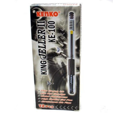 Kenko Ballpoint Gel Pen King Jeller Ke-100 0.5Mm Office Stationery