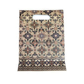 Kiky Gift Paper Bag Pond Batik Ceplok Kawung (80X200X270Mm) Office Stationery