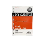 Kiky Loose Leaf My Campus Polos (50Lbr) A5 Office Stationery