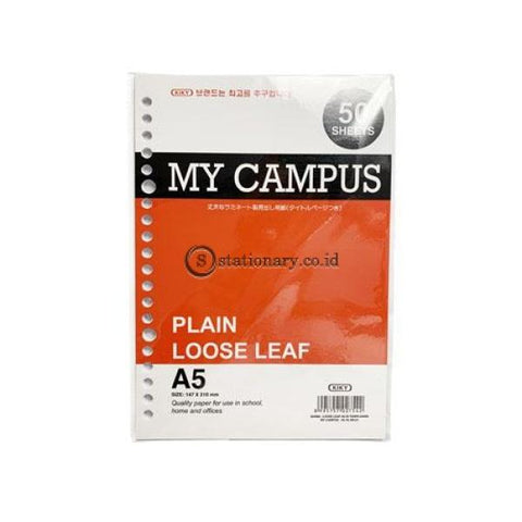 Kiky Loose Leaf My Campus Polos (50Lbr) A5 Office Stationery