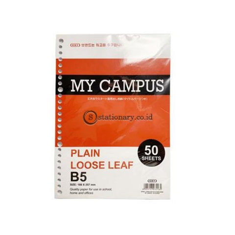 Kiky Loose Leaf My Campus Polos (50Lbr) B5 Office Stationery