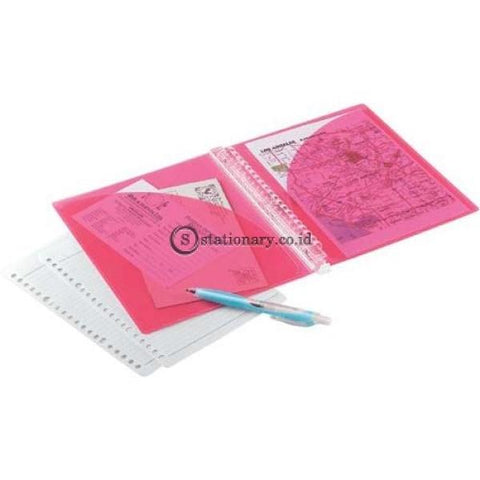 Kokuyo Binder Notebook Pocket A5 L-Ap131 Kokuyo L-Ap131-Pink Office Stationery