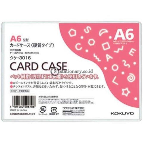 Kokuyo Card Case A6 Kuke-3016 Office Stationery
