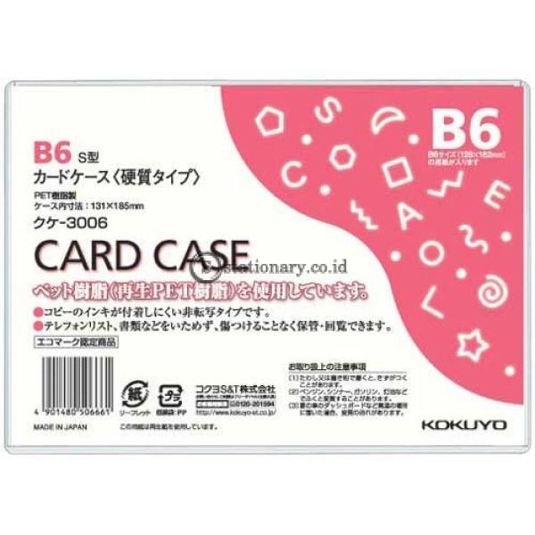 Kokuyo Card Case B6 Kuke-3006 Office Stationery