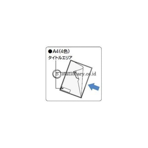 Kokuyo Clear Holder A4 Fu-Km750 Office Stationery