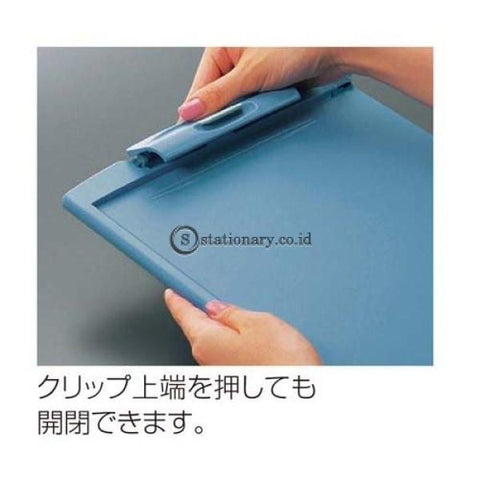 Kokuyo Clipboard A4 Yoha-H78 Yoha-H78-Blue Office Stationery