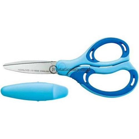 Kokuyo Gunting Stainless Steel Haza-P230 Haza-P230-Blue Office Stationery