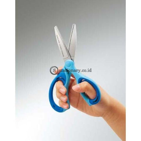 Kokuyo Gunting Stainless Steel Haza-P230 Haza-P230-Blue Office Stationery