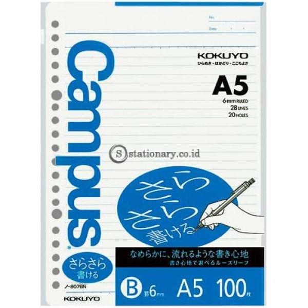 Kokuyo Loose Leaf 100 Lembar A5 6Mm N-807Bn Office Stationery