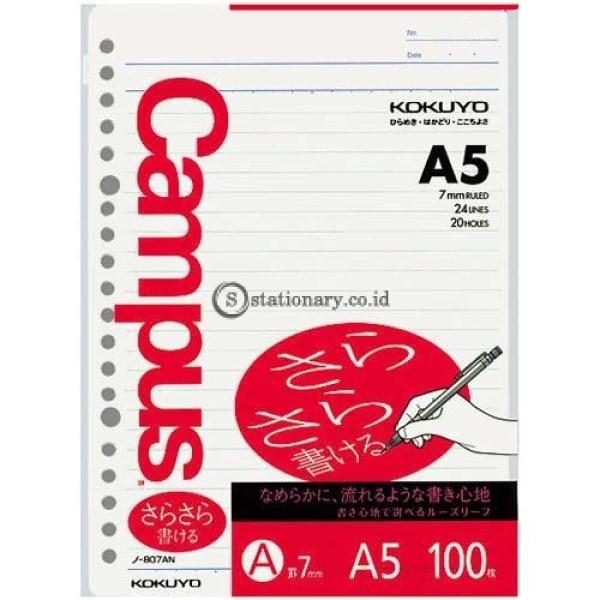 Kokuyo Loose Leaf 100 Lembar A5 7Mm N-807A Office Stationery