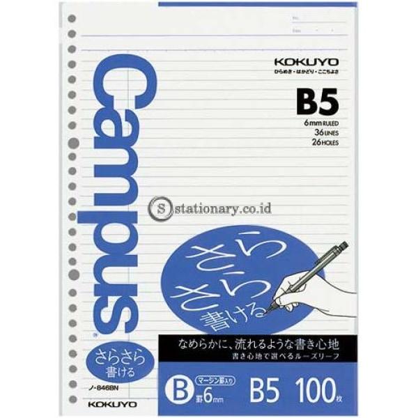 Kokuyo Loose Leaf 100 Lembar B5 6Mm N-846Bn Office Stationery