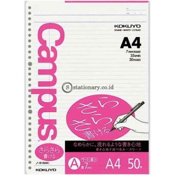 Kokuyo Loose Leaf 50 Lembar A4 7Mm N-818A Office Stationery