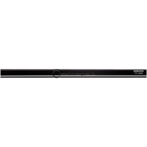 Kokuyo Magnet Bar 30Cm Maku-203N Magnet-Bar-Maku-203N-Black Office Stationery