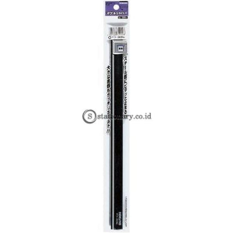 Kokuyo Magnet Bar 30Cm Maku-203N Magnet-Bar-Maku-203N-Black Office Stationery