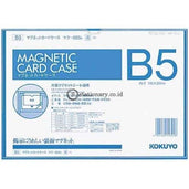 Kokuyo Magnetic Card Case B5 Maku-605 Kokuyo Maku-605-Blue Office Stationery Equipment