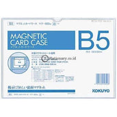 Kokuyo Magnetic Card Case B5 Maku-605 Kokuyo Maku-605-Blue Office Stationery Equipment